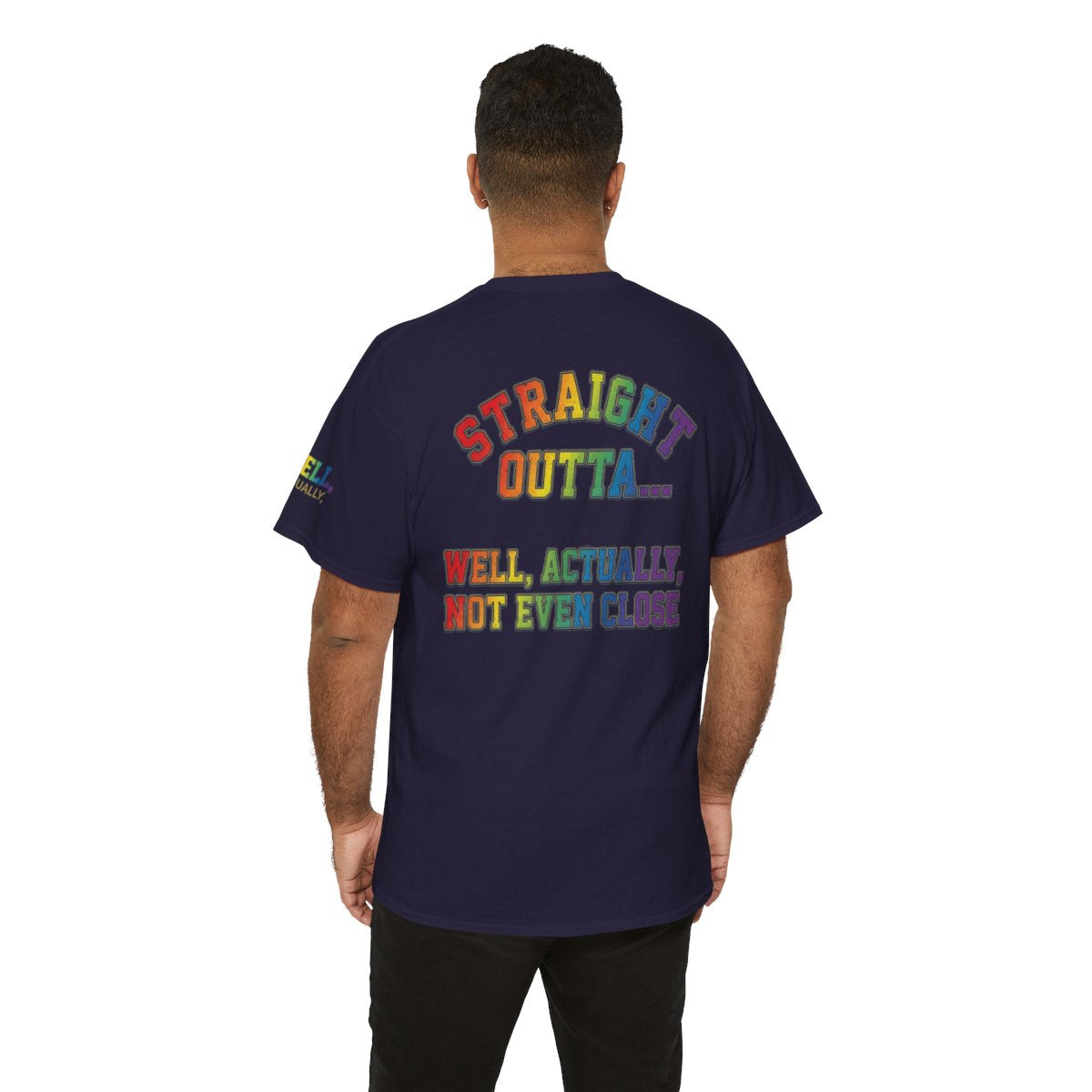 Color: Blackberry | Straight Outta Not Even Premium Graphic Tee