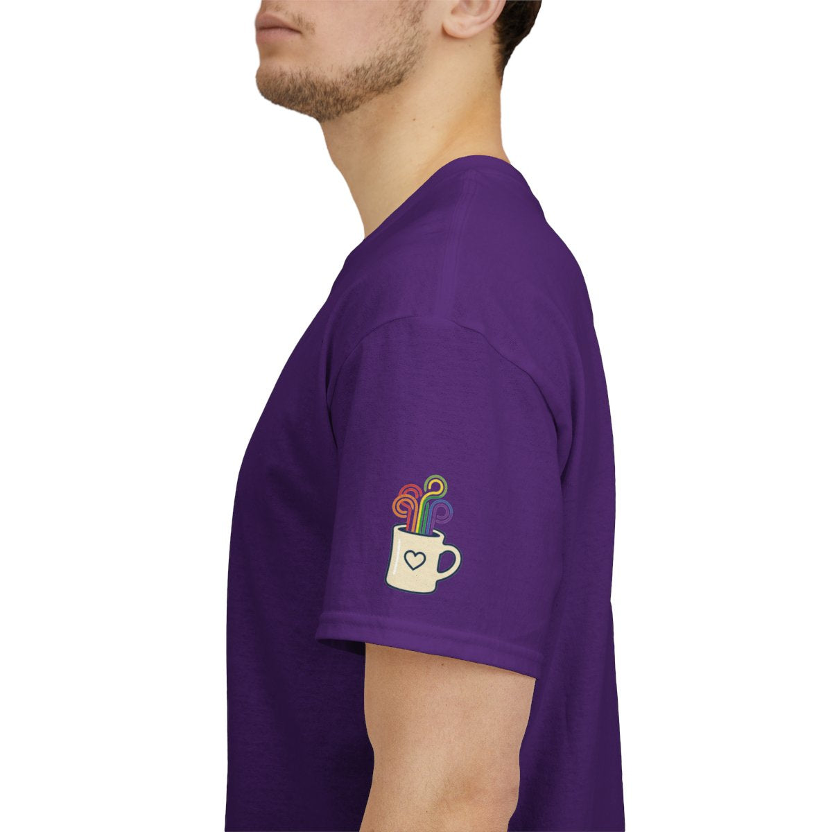 Color: Purple | Strong Loud Extra Steamy Premium Graphic Tee