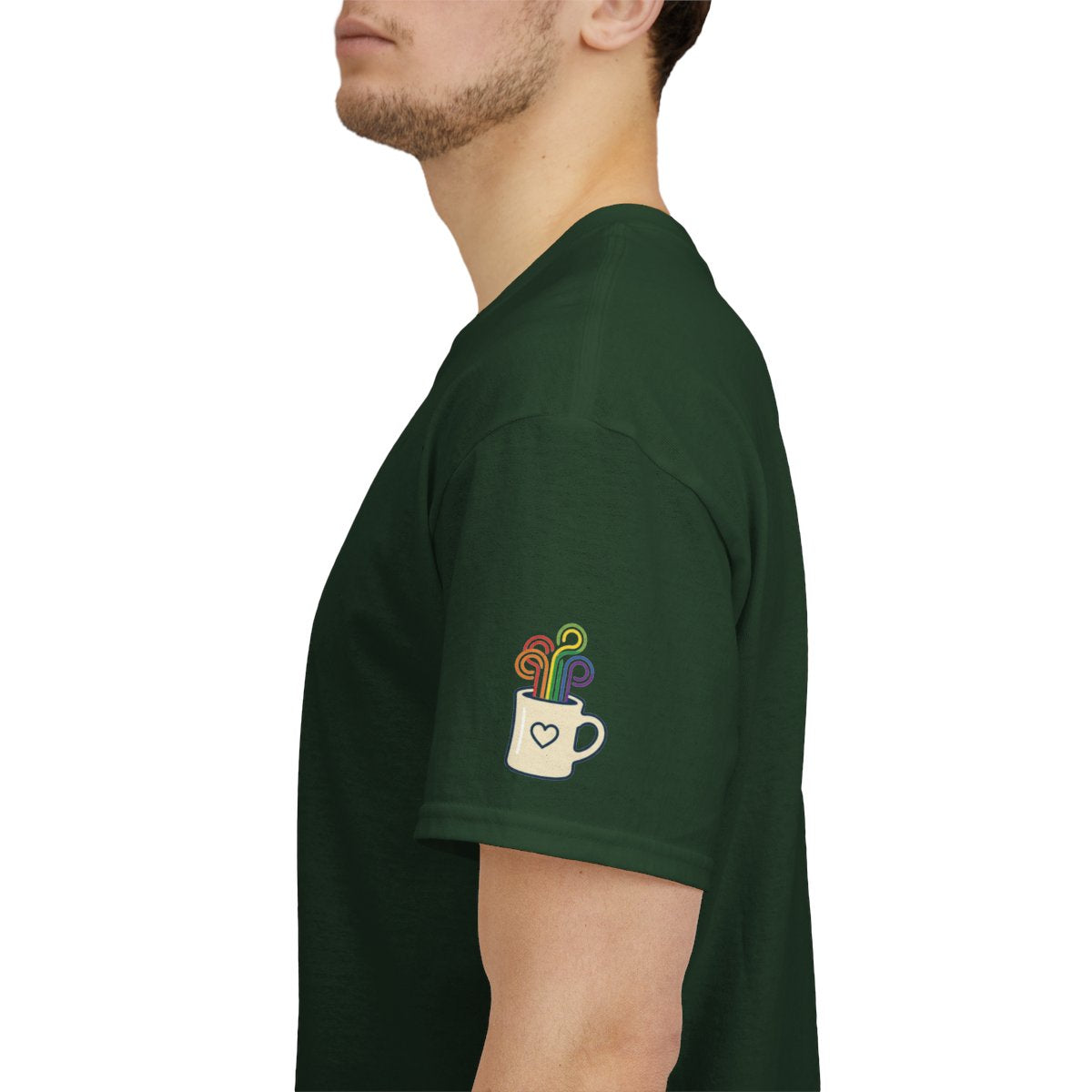 Color: Forest Green | Strong Loud Extra Steamy Premium Graphic Tee