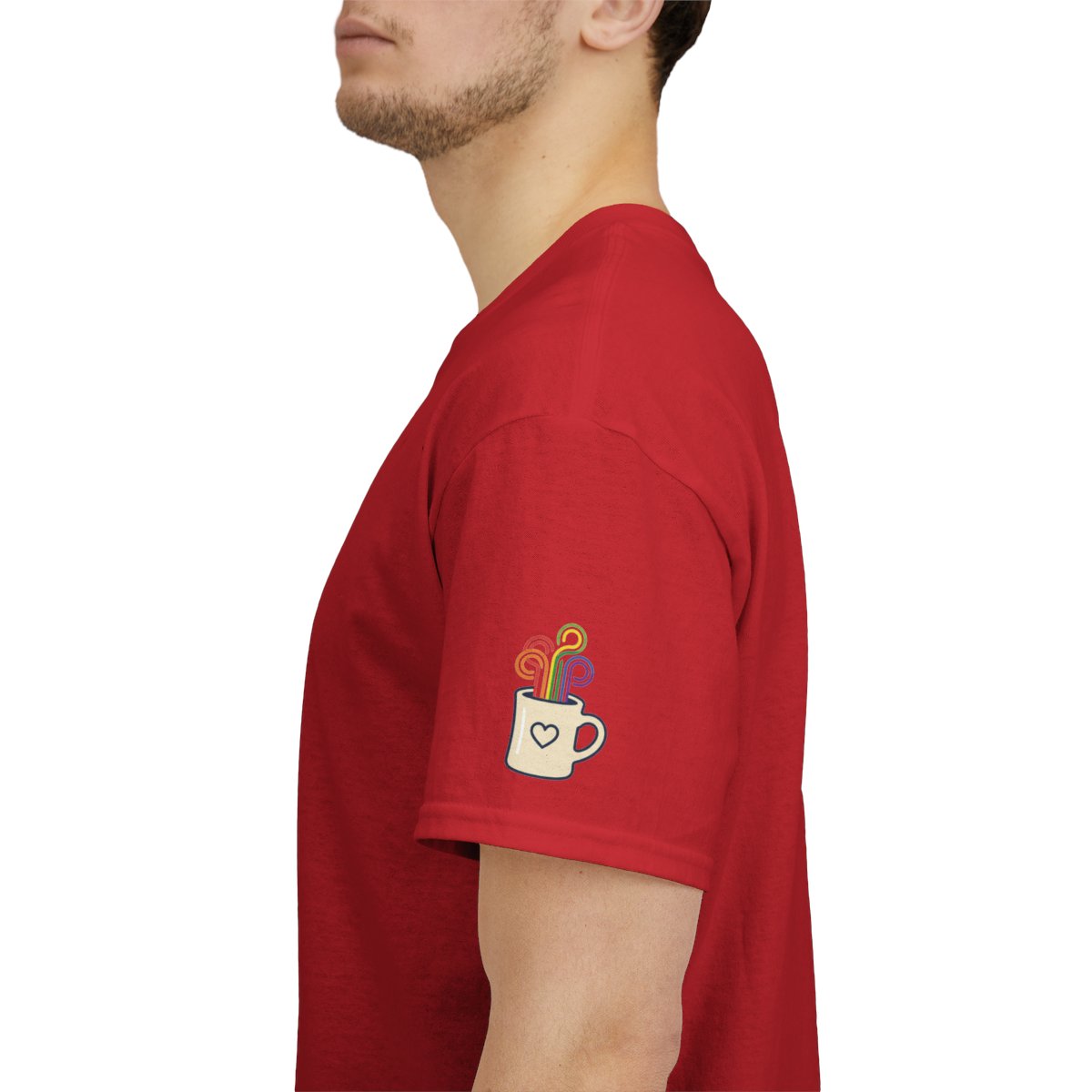 Color: Red | Strong Loud Extra Steamy Premium Graphic Tee