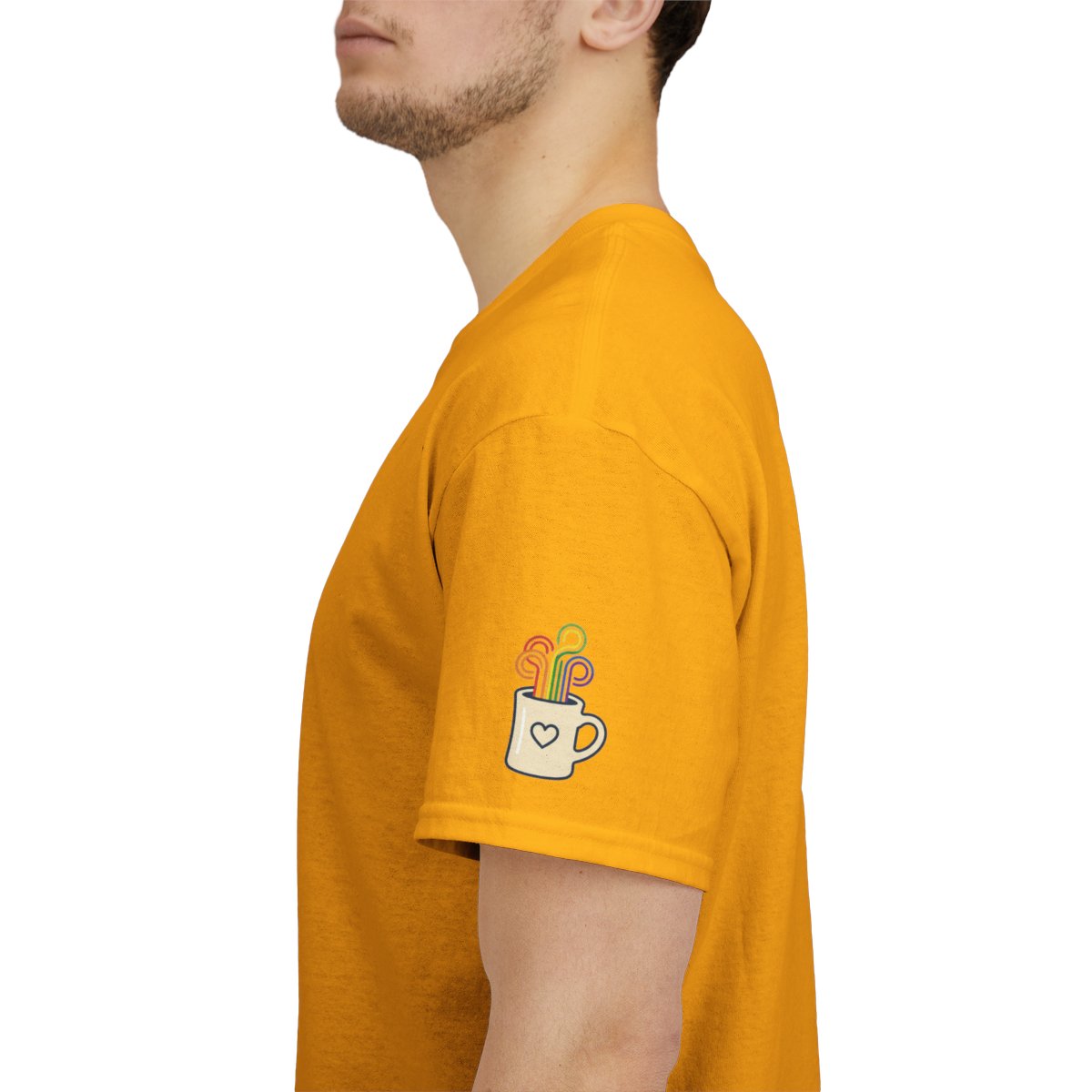 Color: Gold | Strong Loud Extra Steamy Premium Graphic Tee