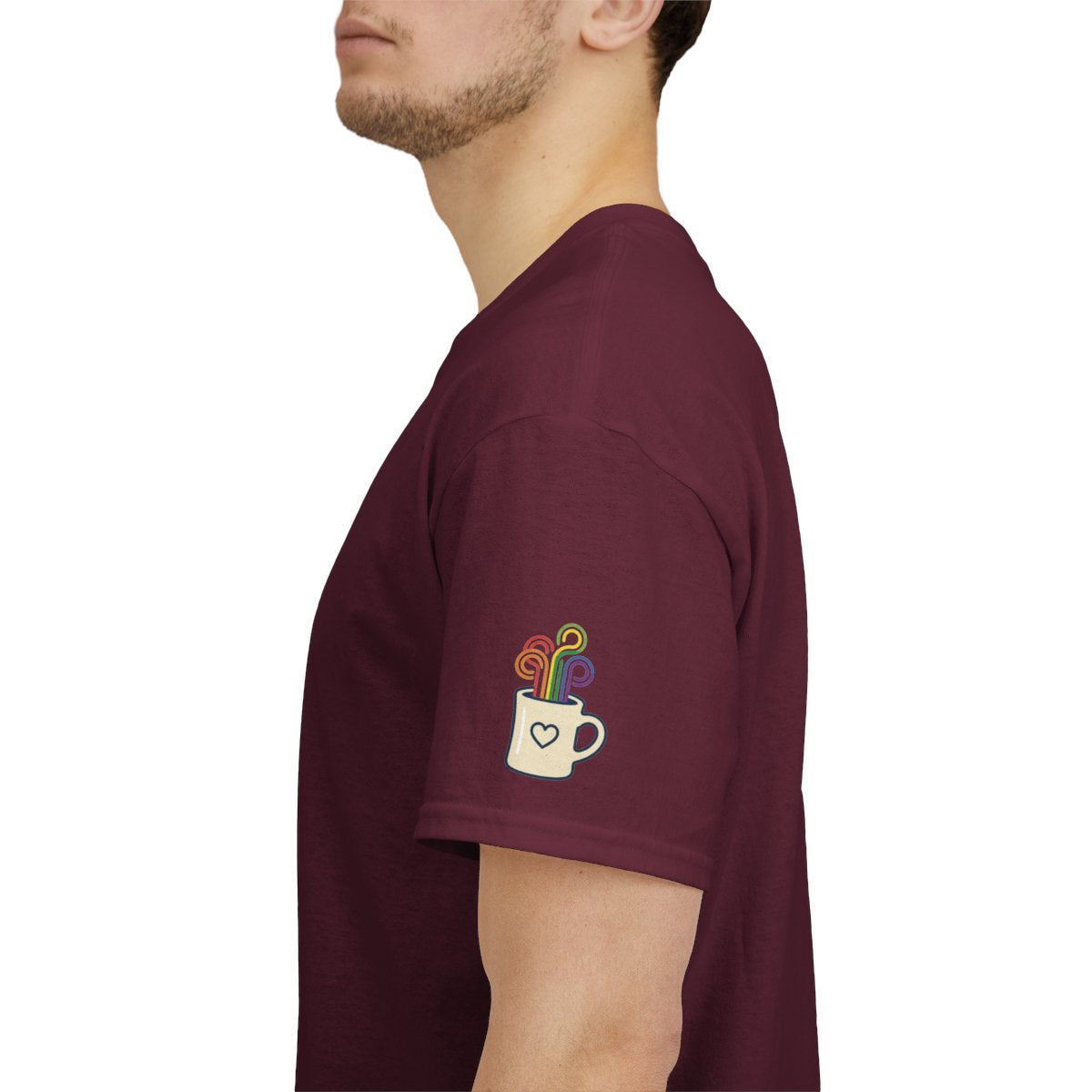 Color: Maroon | Strong Loud Extra Steamy Premium Graphic Tee