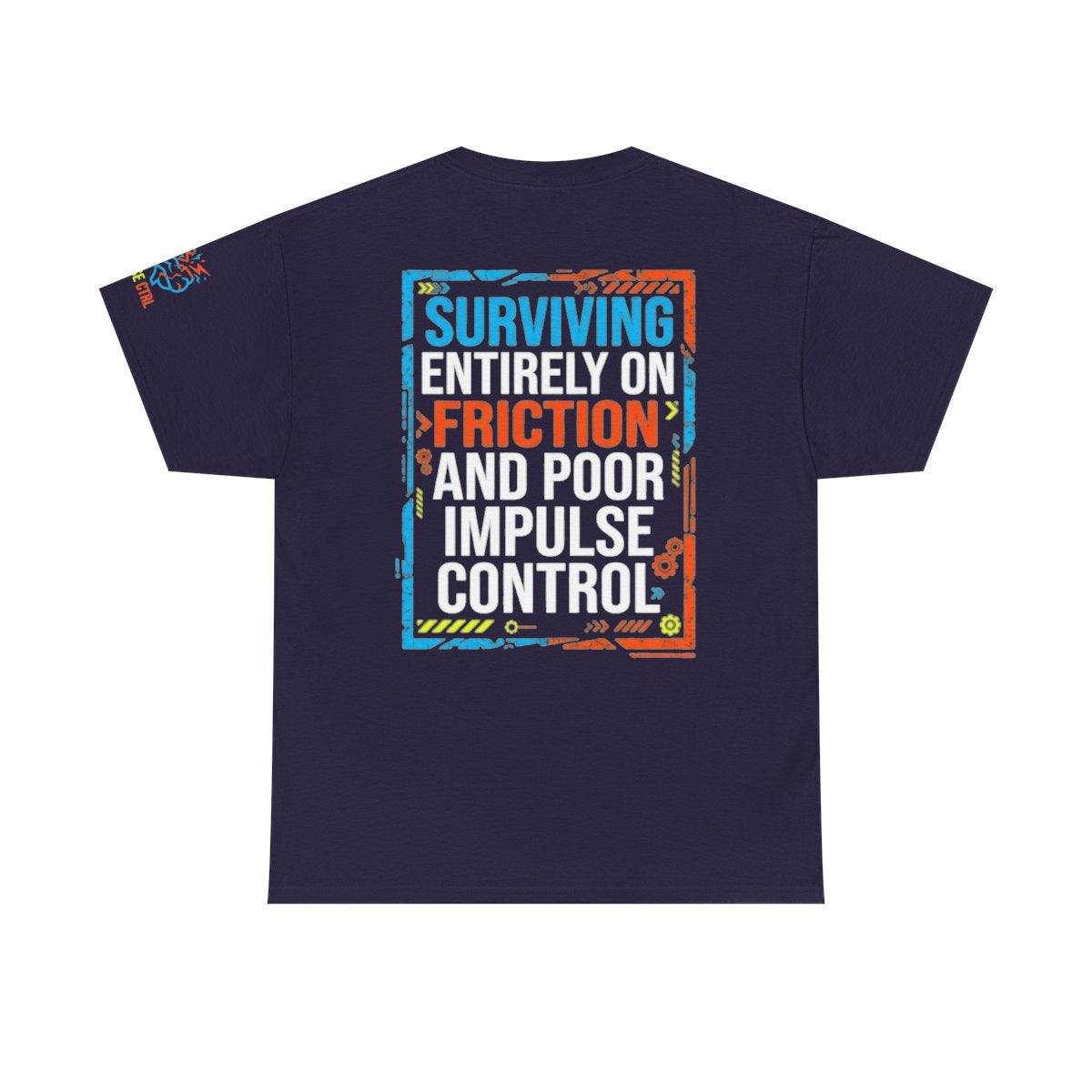 Color: Blackberry | Surviving On Friction Premium Graphic Tee