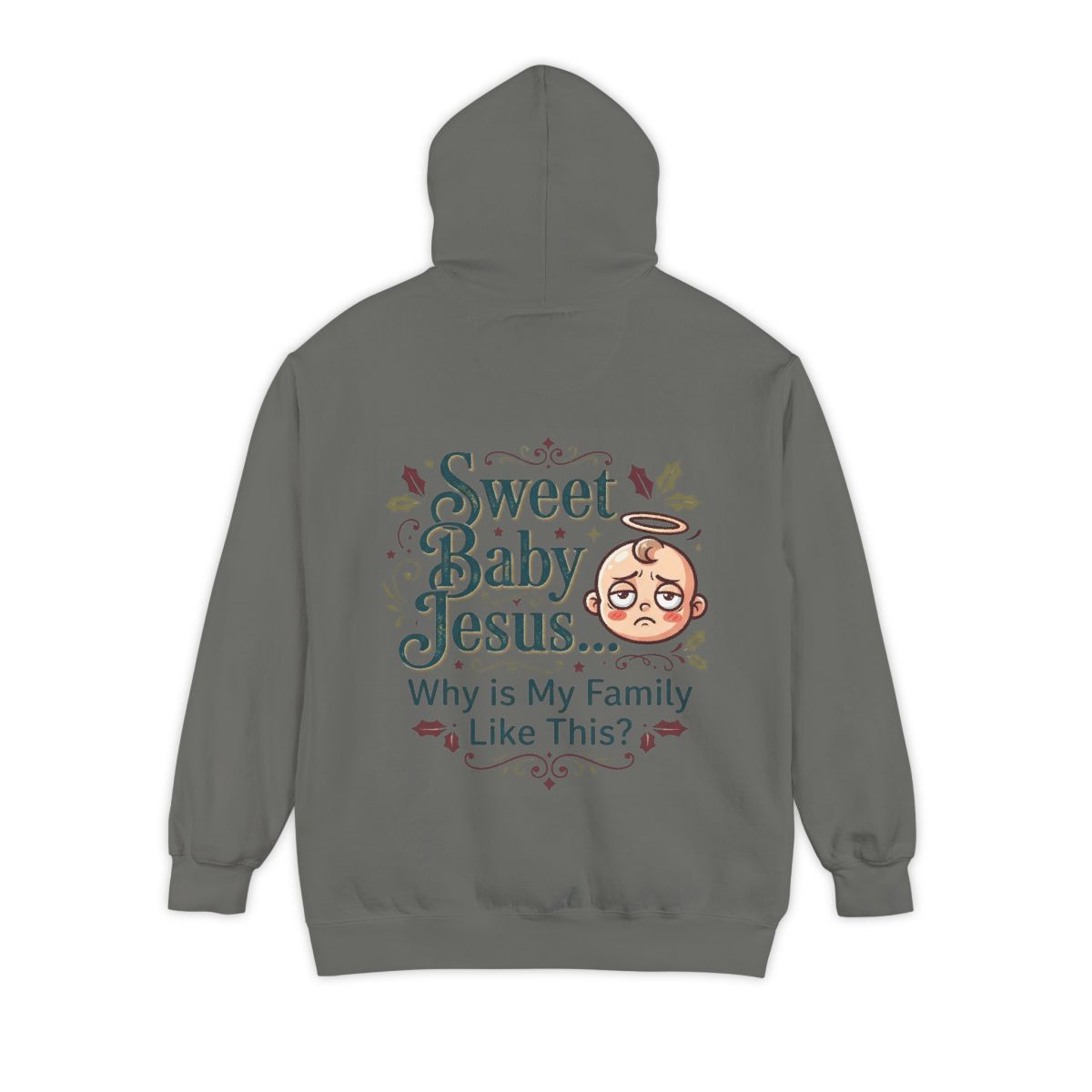Color: Grey | Sweet Baby Jesus Garment-Dyed Hoodie