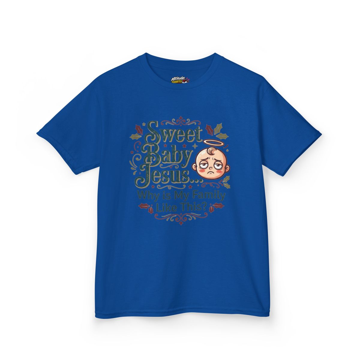 Color: Royal | Sweet Baby Jesus Kids Tee