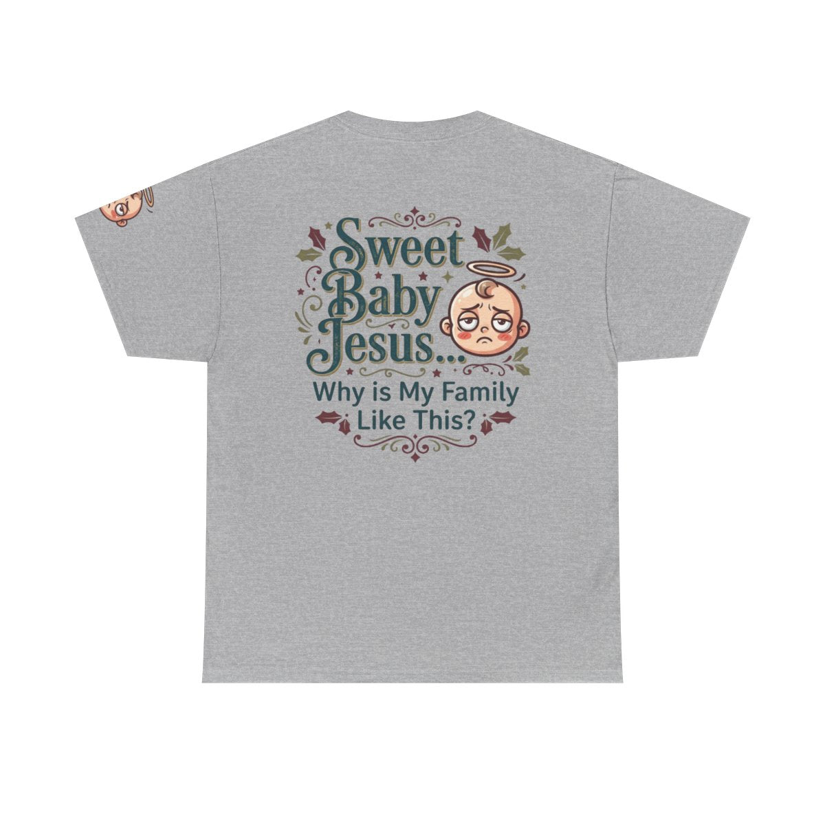 Color: Sport Grey | Sweet Baby Jesus Premium Graphic Tee