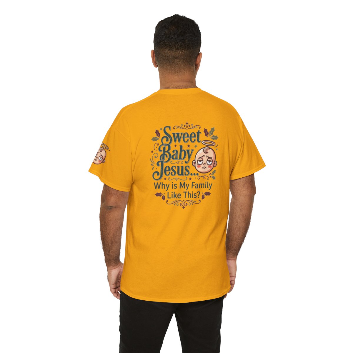 Color: Gold | Sweet Baby Jesus Premium Graphic Tee