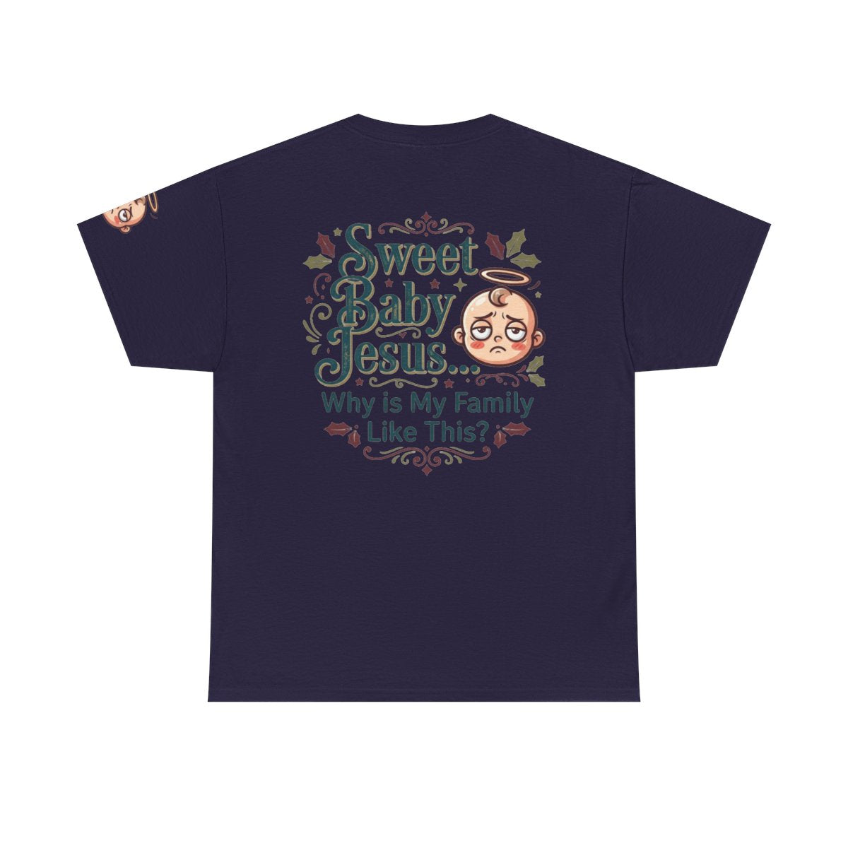 Color: Blackberry | Sweet Baby Jesus Premium Graphic Tee