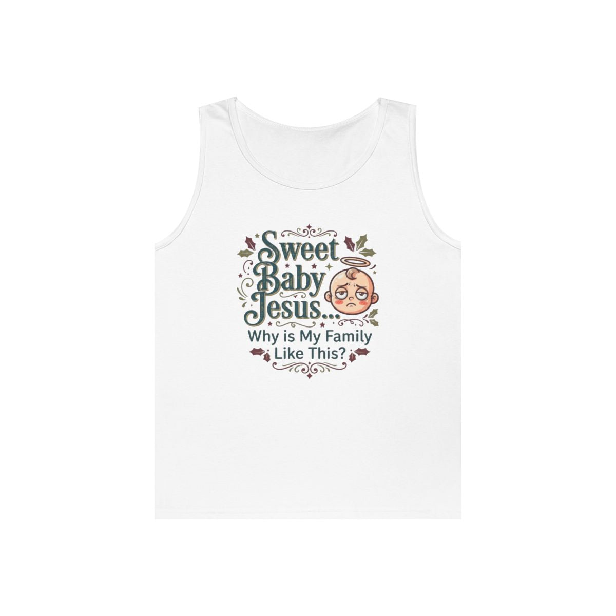 Color: White | Sweet Baby Jesus Tank Top