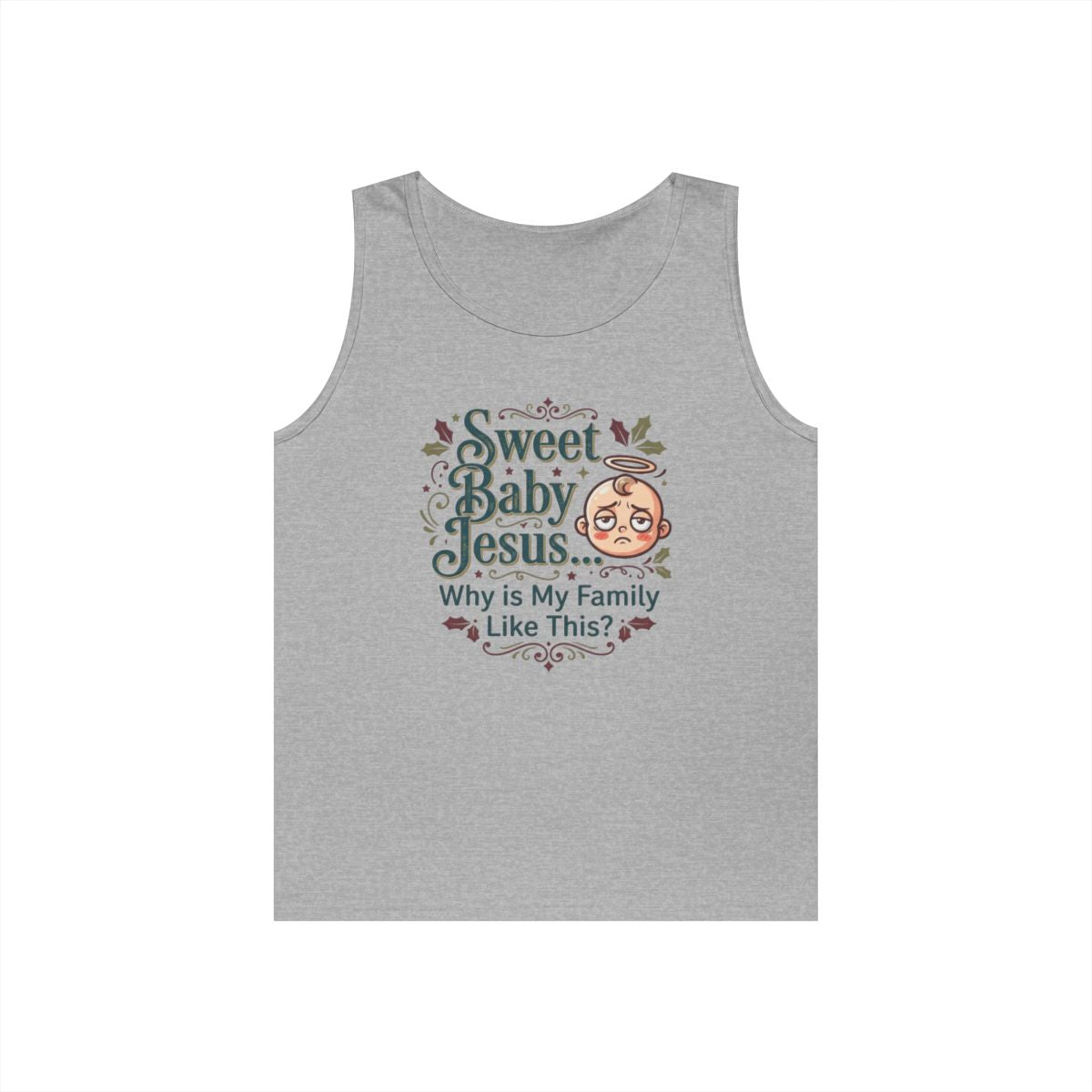Color: Sport Grey | Sweet Baby Jesus Tank Top