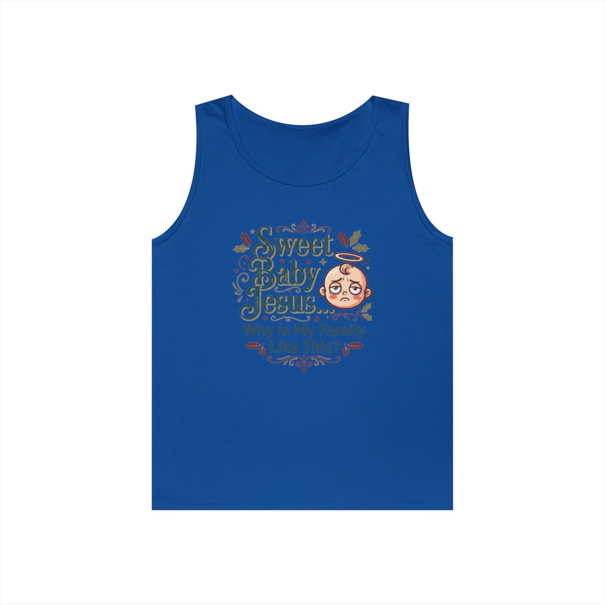 Color: Royal | Sweet Baby Jesus Tank Top