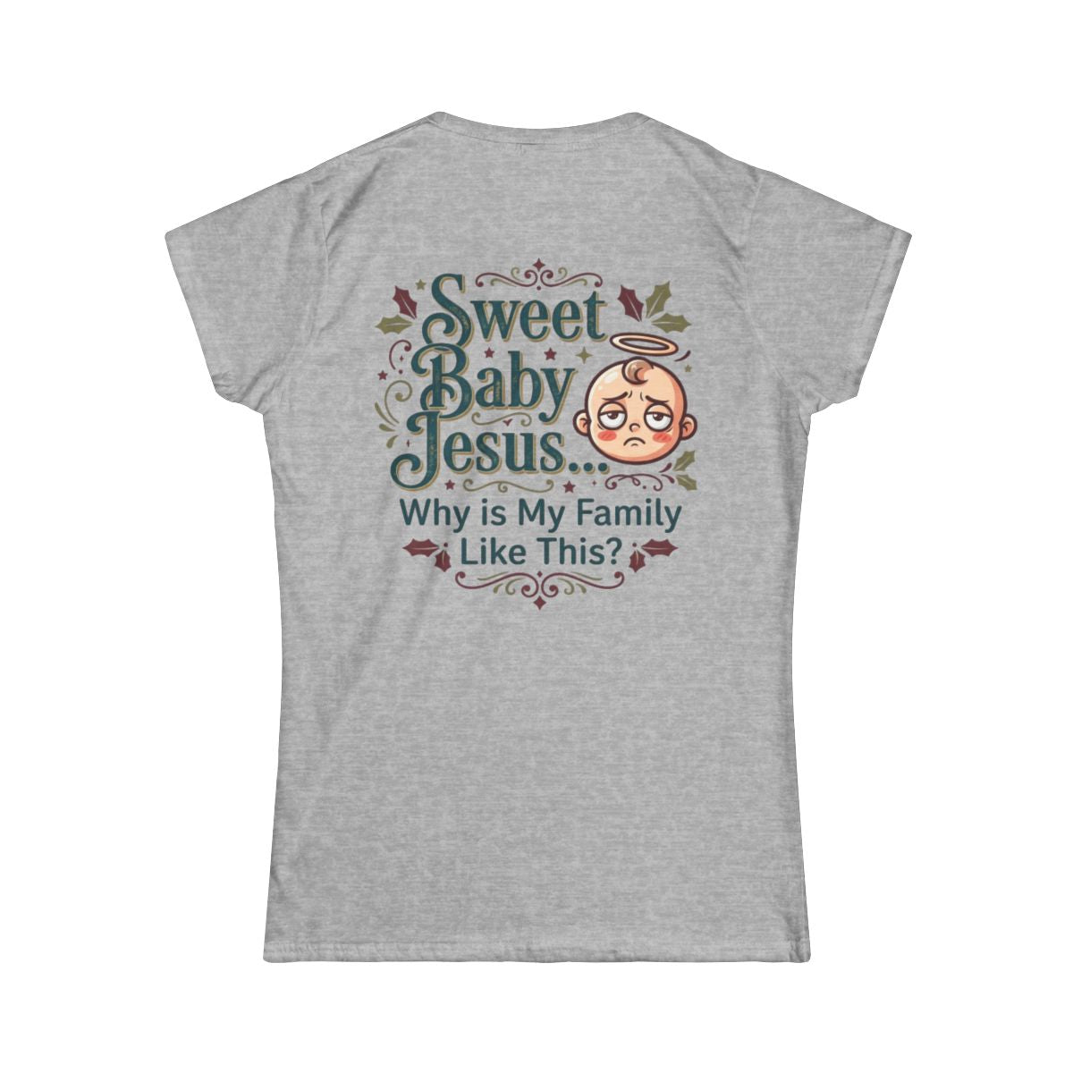 Color: Sport Grey | Sweet Baby Jesus Women's Tee