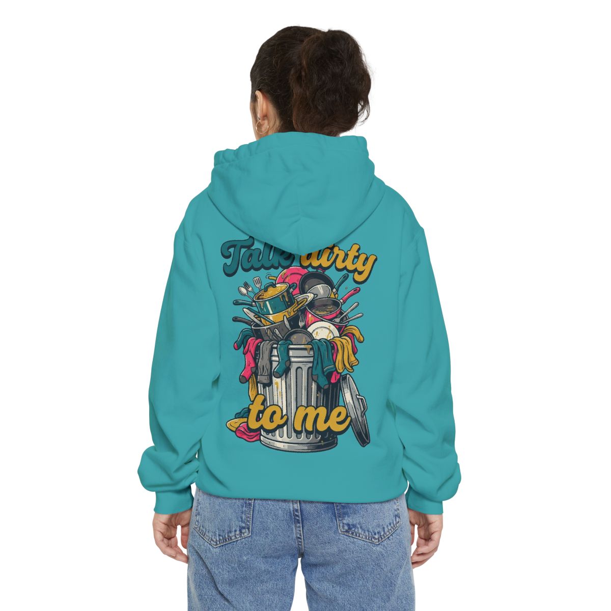 Color: Seafoam | Talk Dirty to Me Garment-Dyed Hoodie