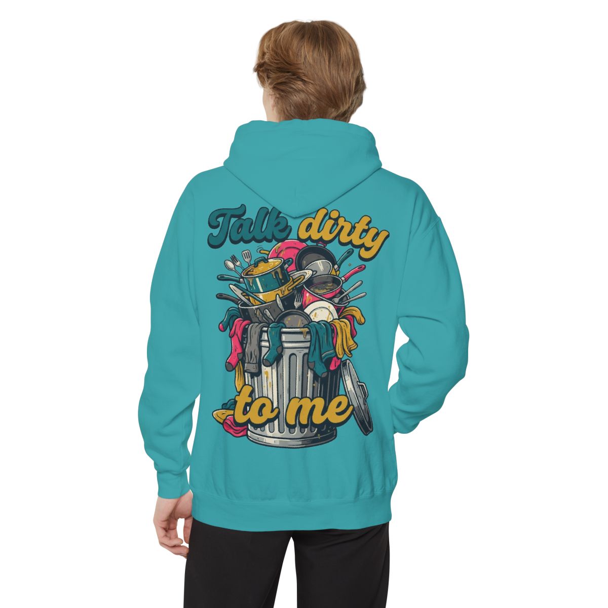Color: Seafoam | Talk Dirty to Me Garment-Dyed Hoodie