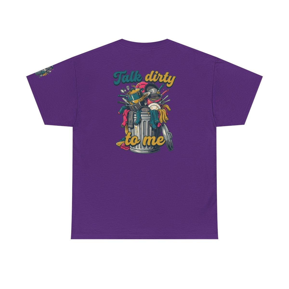 Color: Purple | Talk Dirty to Me Premium Graphic Tee