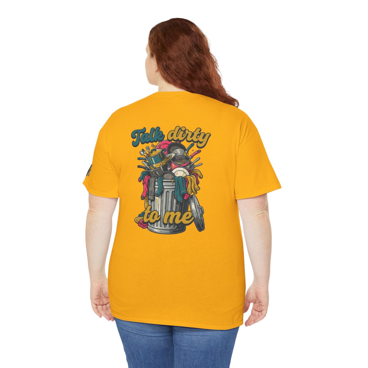 Color: Gold | Talk Dirty to Me Premium Graphic Tee
