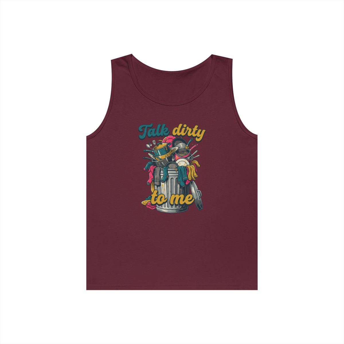 Color: Maroon | Talk Dirty to Me Tank Top