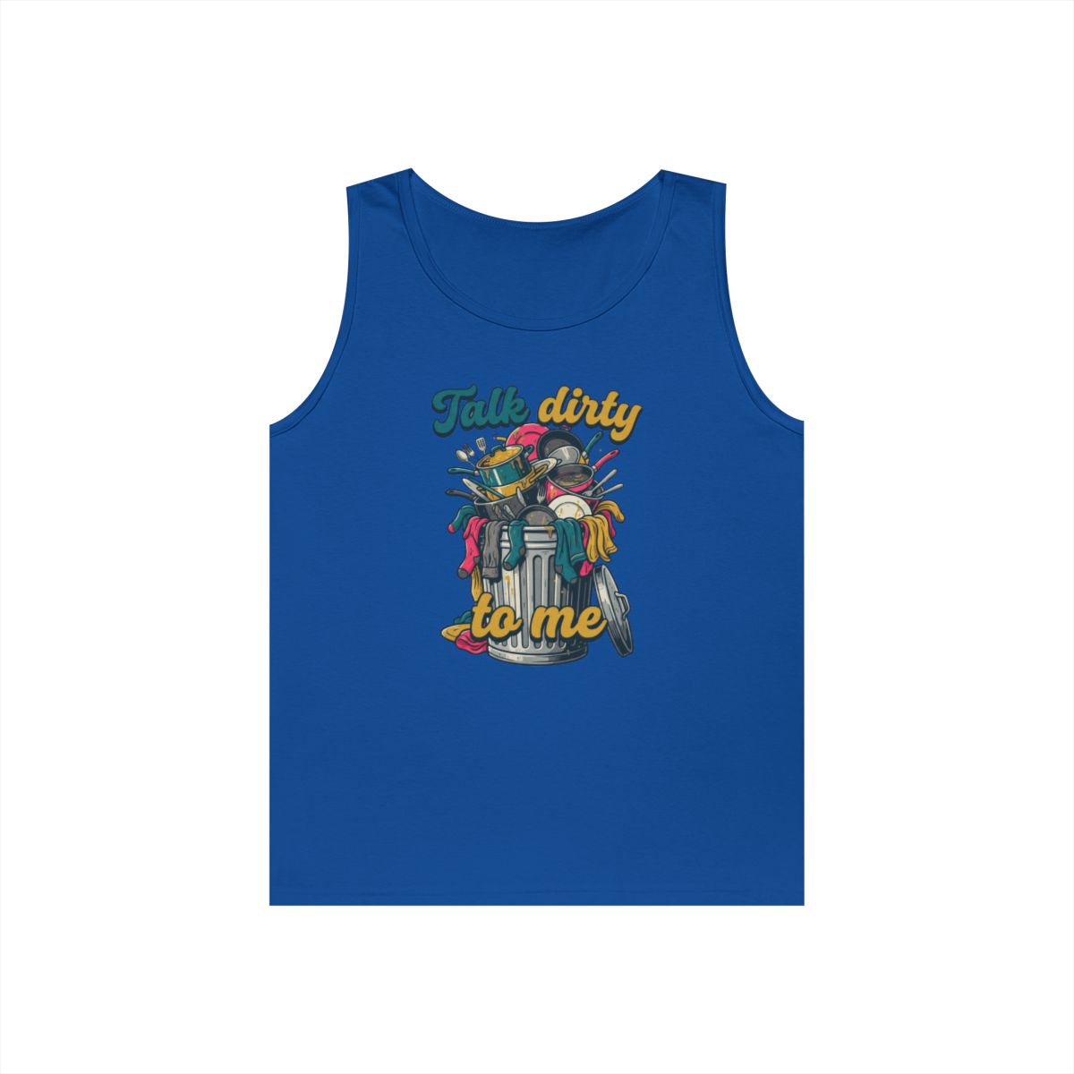 Color: Royal | Talk Dirty to Me Tank Top
