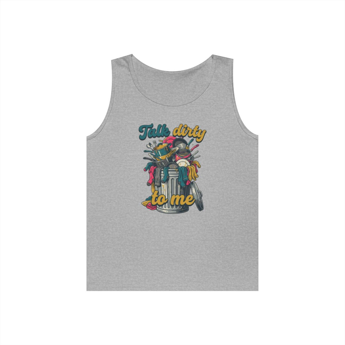 Color: Sport Grey | Talk Dirty to Me Tank Top