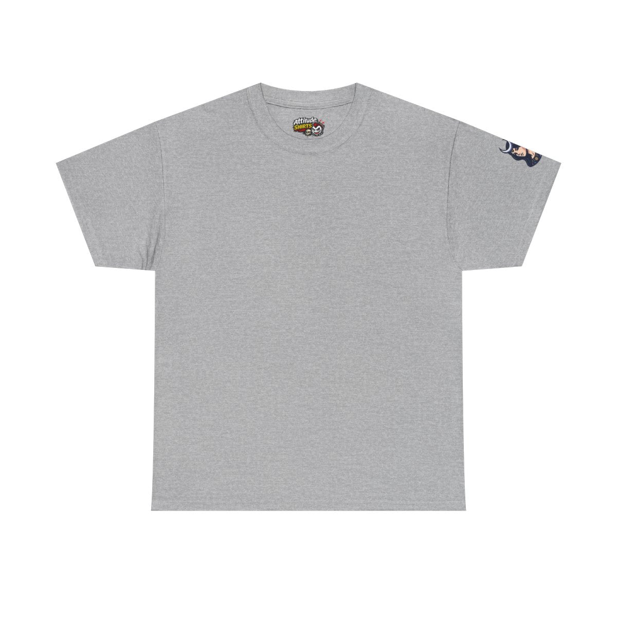 Color: Sport Grey | The Cosmic Tarot (High Priestess) Premium Graphic Tee