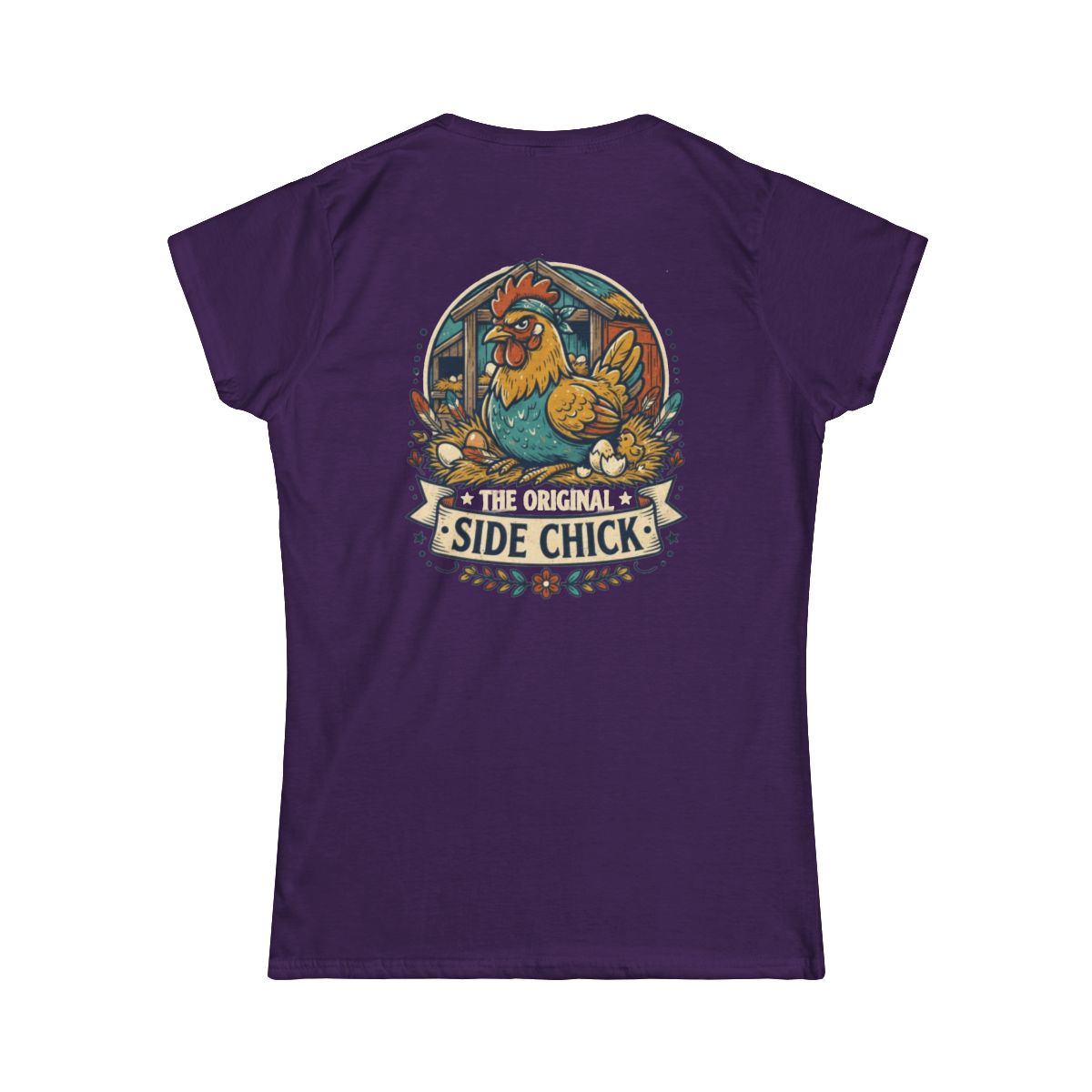 Color: Purple | The Original Side Chick Women's Tee
