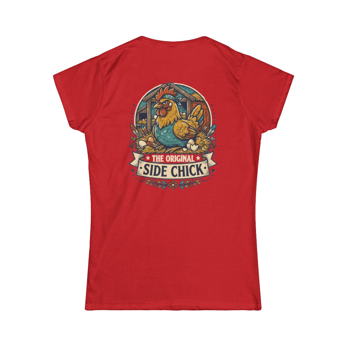 Color: Red | The Original Side Chick Women's Tee