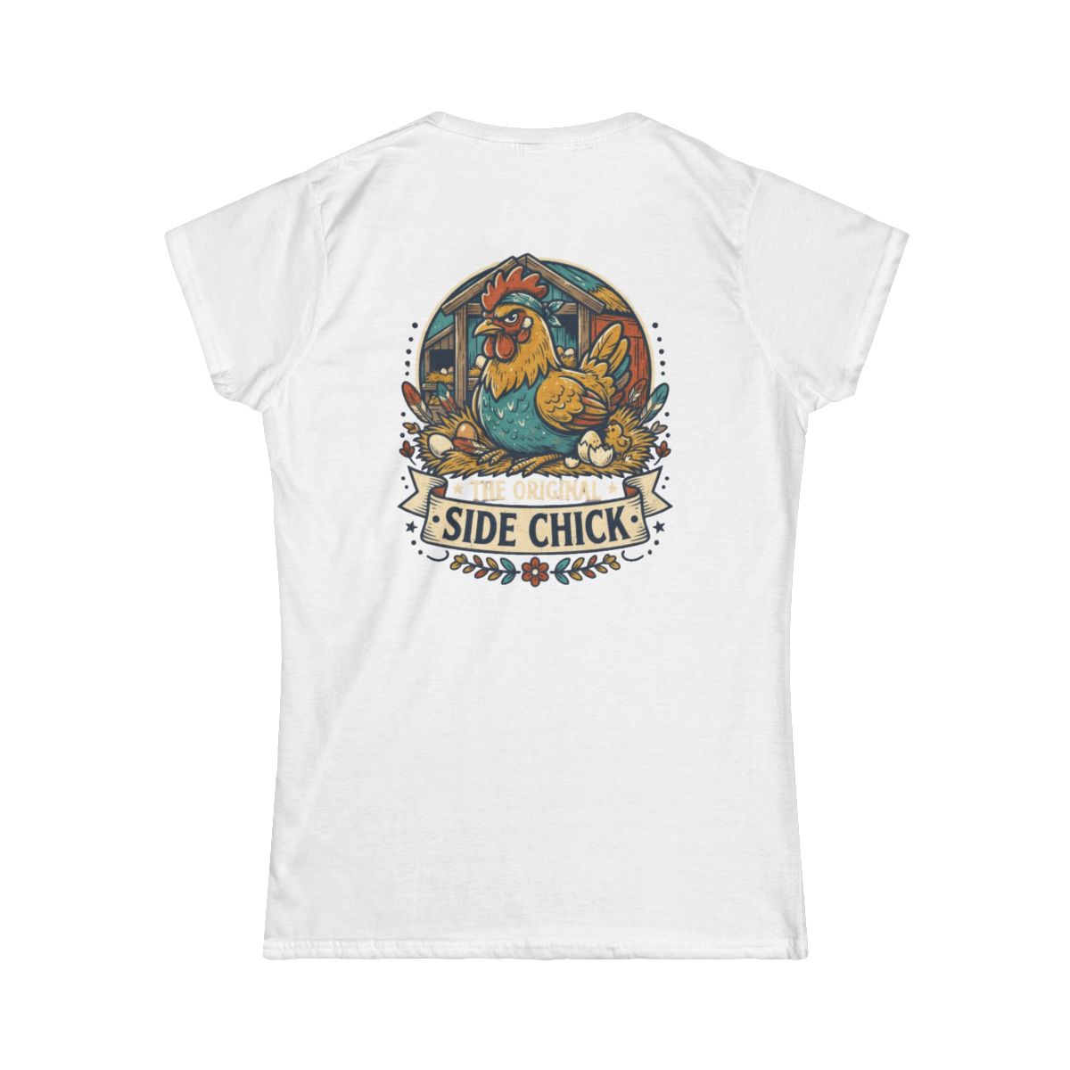 Color: White | The Original Side Chick Women's Tee