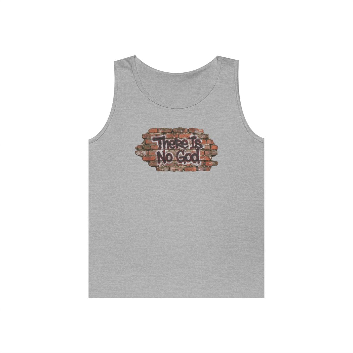 Color: Sport Grey | There is No God Tank Top