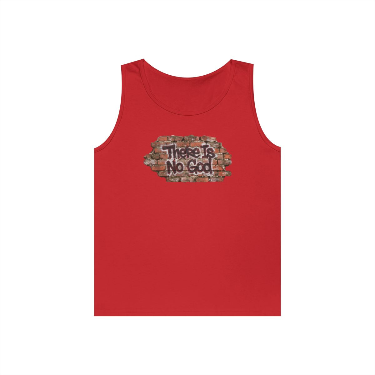 Color: Red | There is No God Tank Top