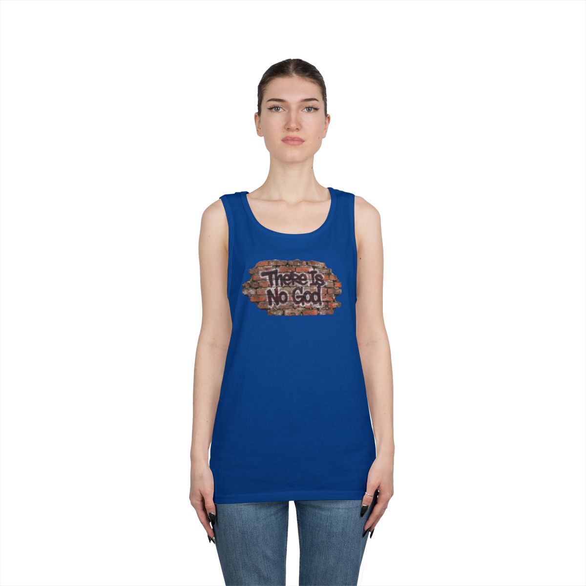 Color: Royal | There is No God Tank Top