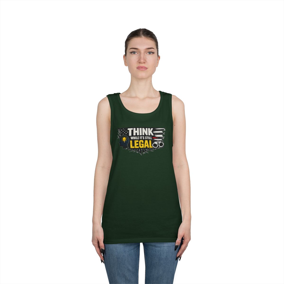 Color: Forest Green | Think Tank Top