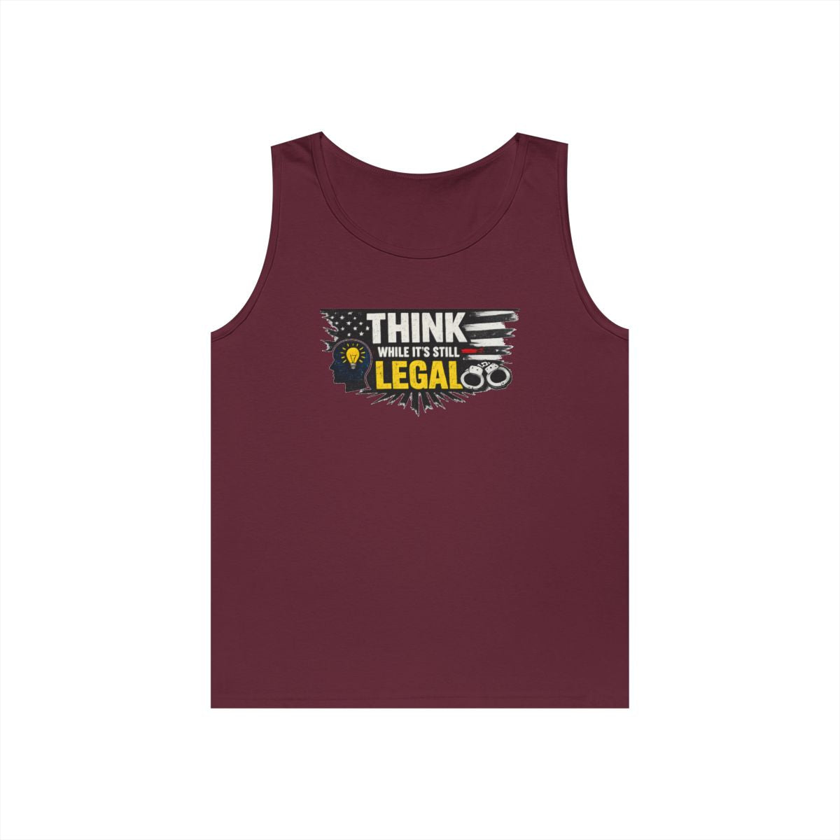 Color: Maroon | Think Tank Top