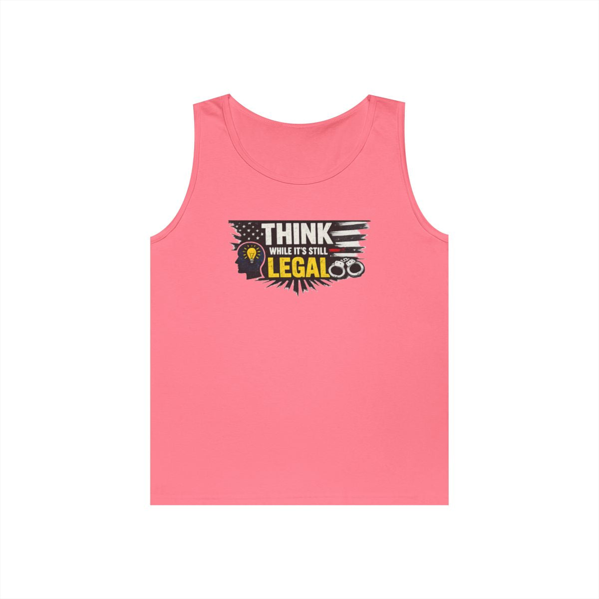 Color: Safety Pink | Think Tank Top
