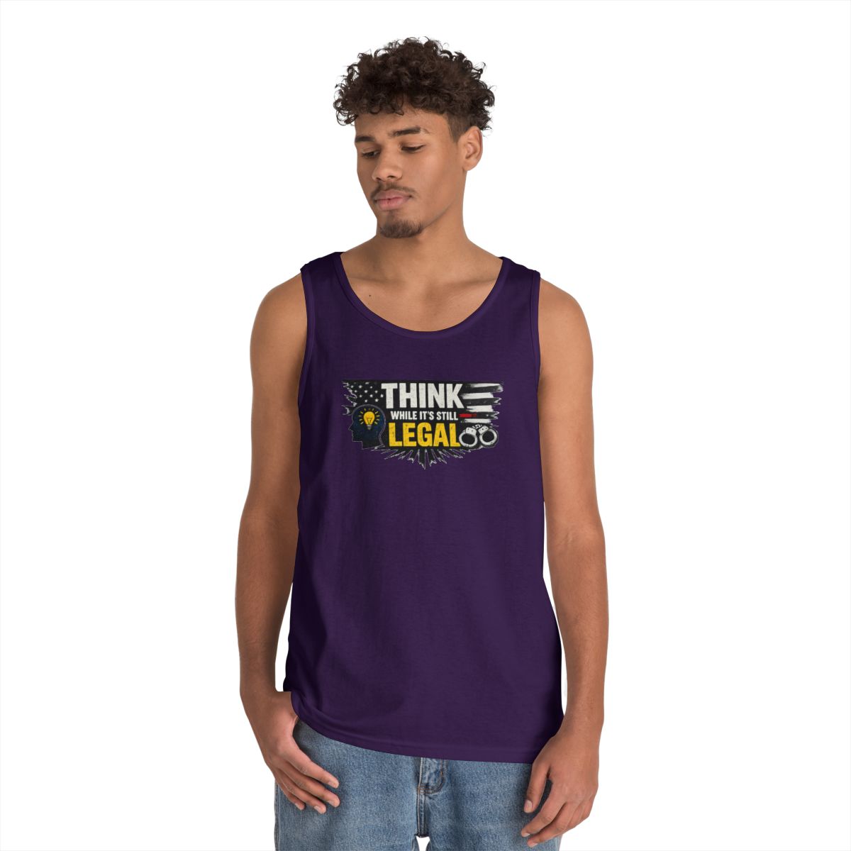 Color: Purple | Think Tank Top
