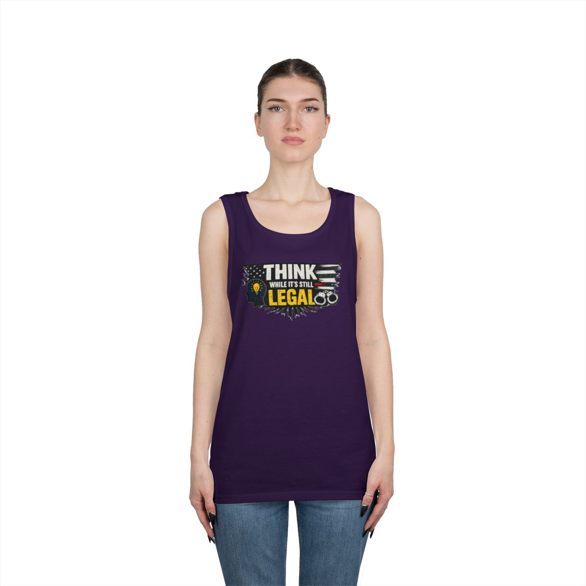 Color: Purple | Think Tank Top
