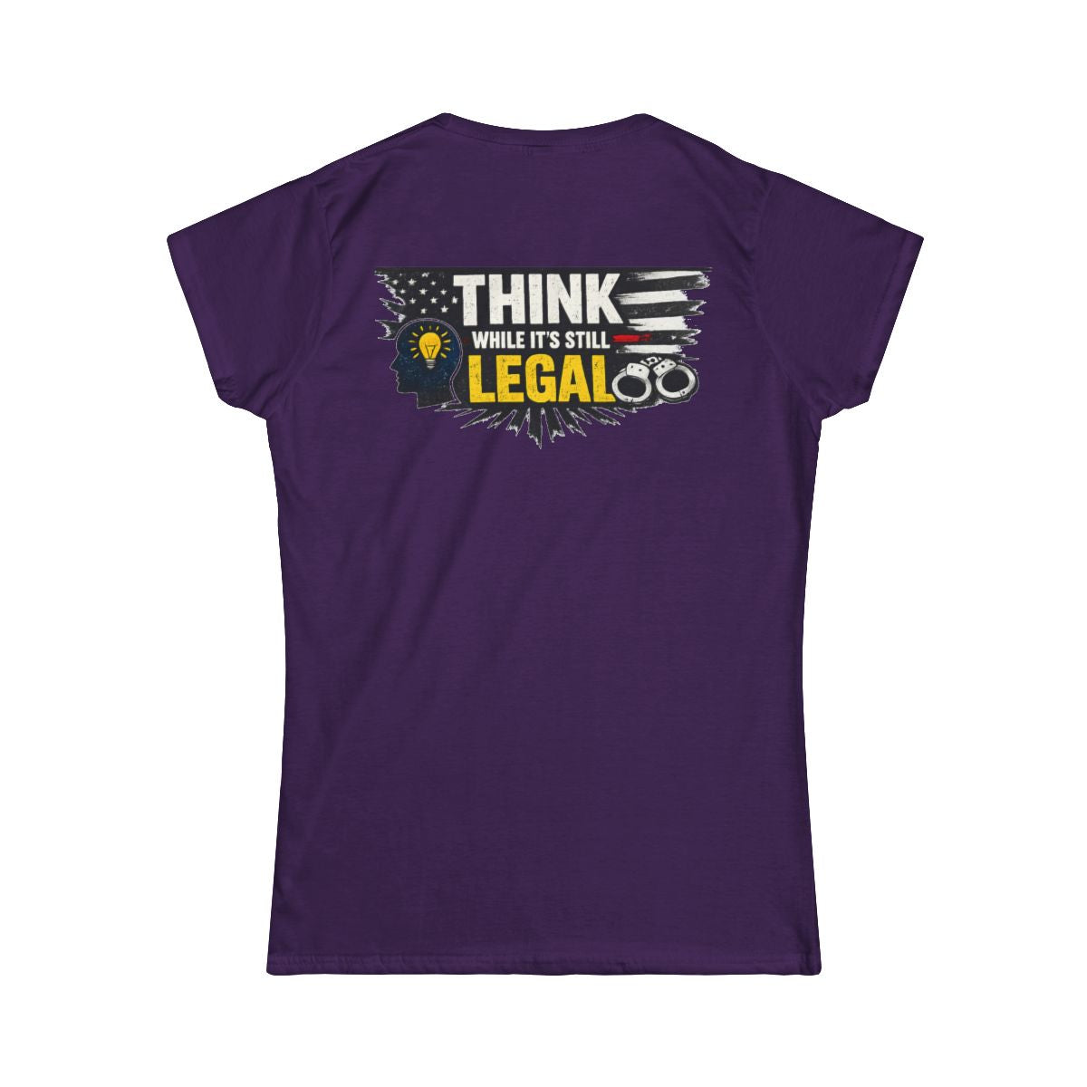 Color: Purple | Think Women's Tee