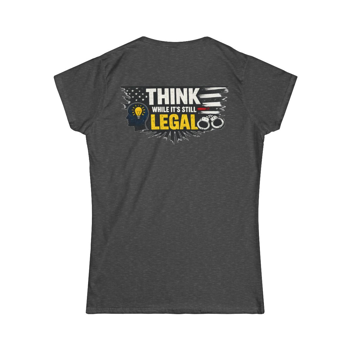 Color: Dark Heather | Think Women's Tee