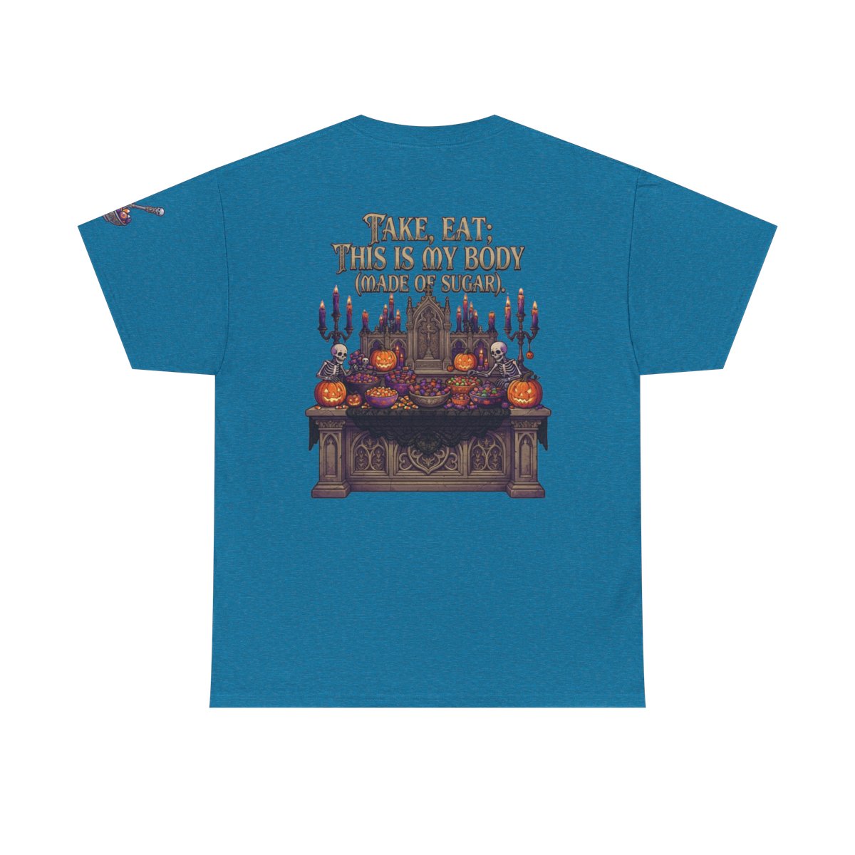 Color: Antique Sapphire | This Is My Body Premium Graphic Tee