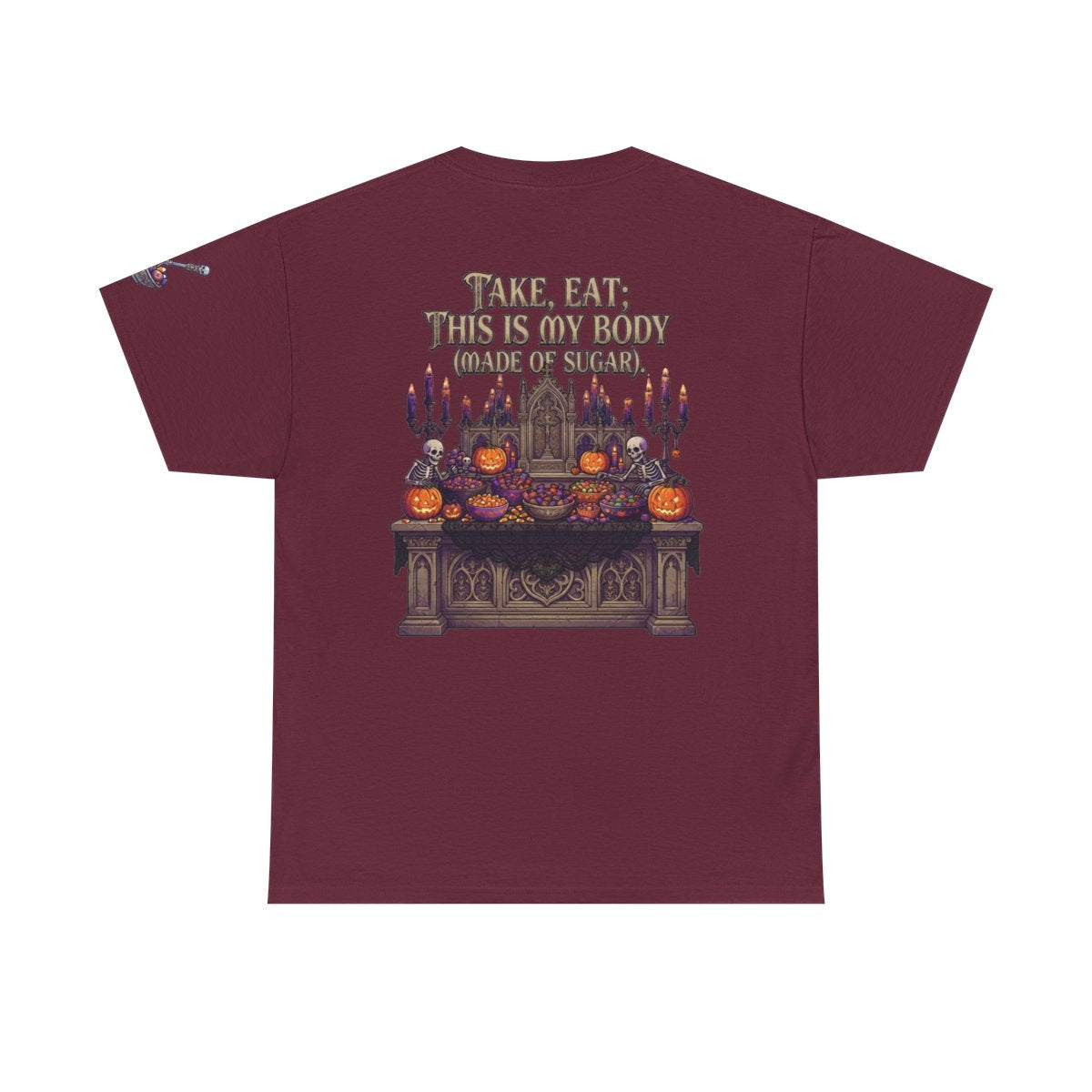 Color: Maroon | This Is My Body Premium Graphic Tee
