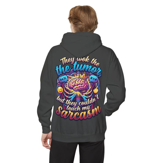 Color: Pepper | Took the Tumor But Not My Saracasm Garment-Dyed Hoodie