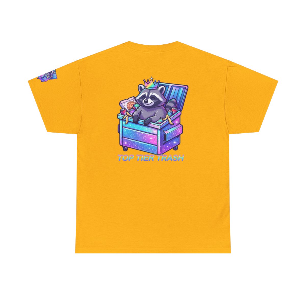 Color: Gold | Top Tier Trash Premium Graphic Tee