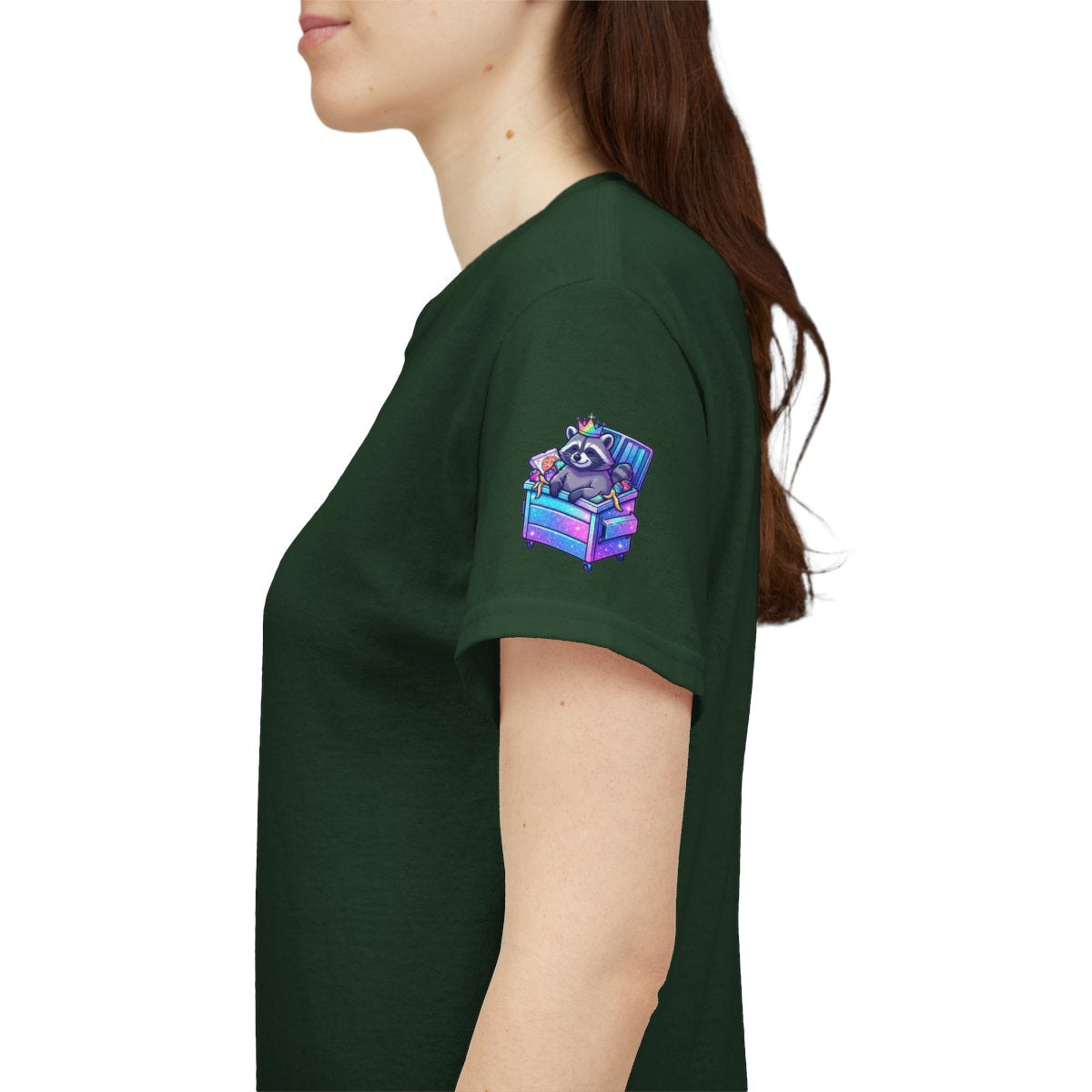 Color: Forest Green | Top Tier Trash Premium Graphic Tee
