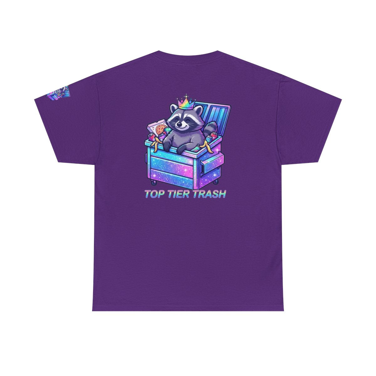 Color: Purple | Top Tier Trash Premium Graphic Tee