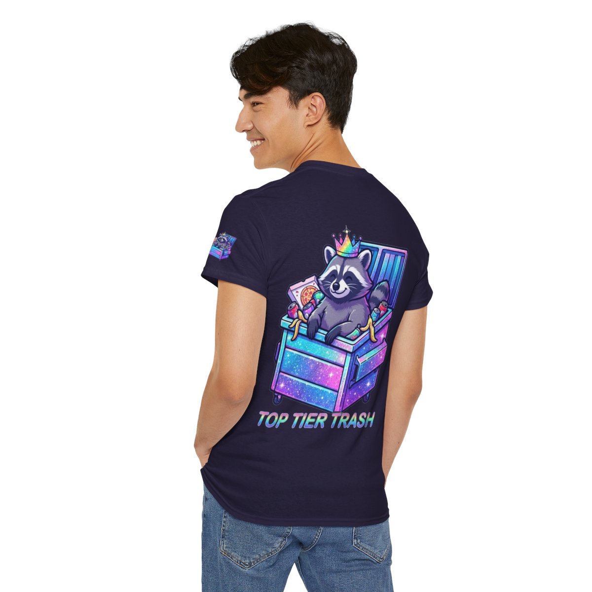Color: Blackberry | Top Tier Trash Premium Graphic Tee
