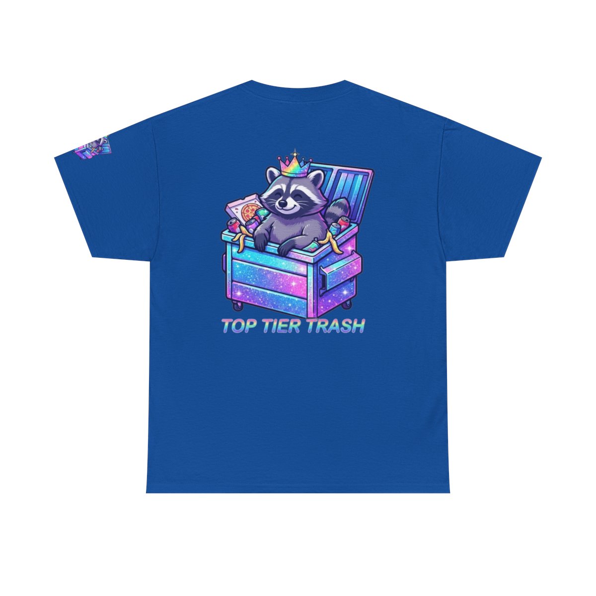 Color: Royal | Top Tier Trash Premium Graphic Tee