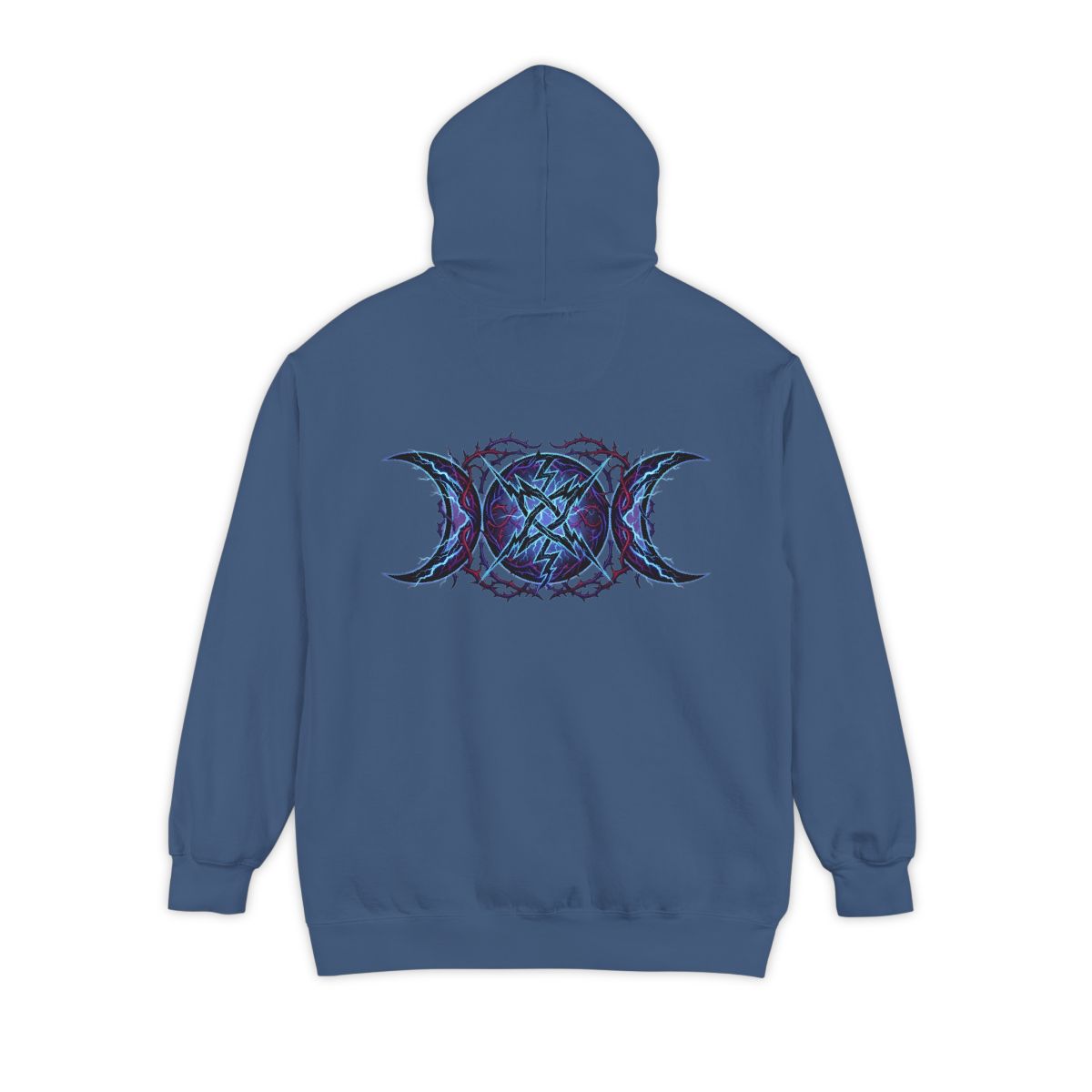 Color: True Navy | Triple Goddess Tempest Garment-Dyed Hoodie