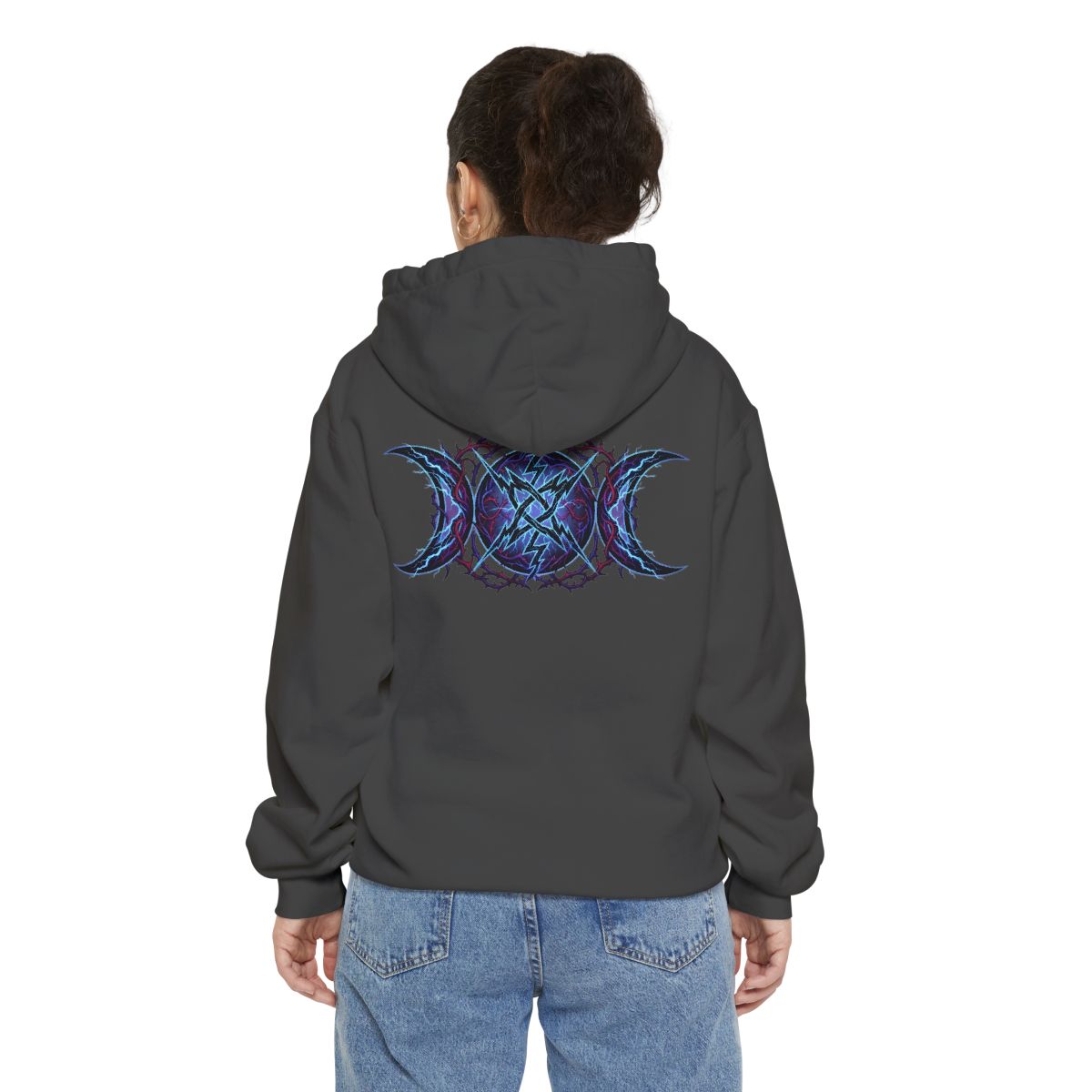 Color: Pepper | Triple Goddess Tempest Garment-Dyed Hoodie