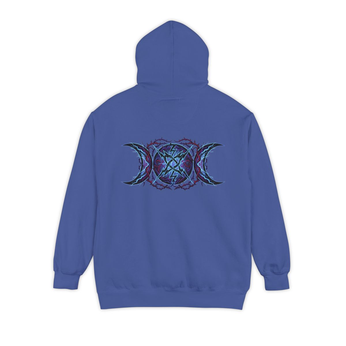 Color: Flo Blue | Triple Goddess Tempest Garment-Dyed Hoodie