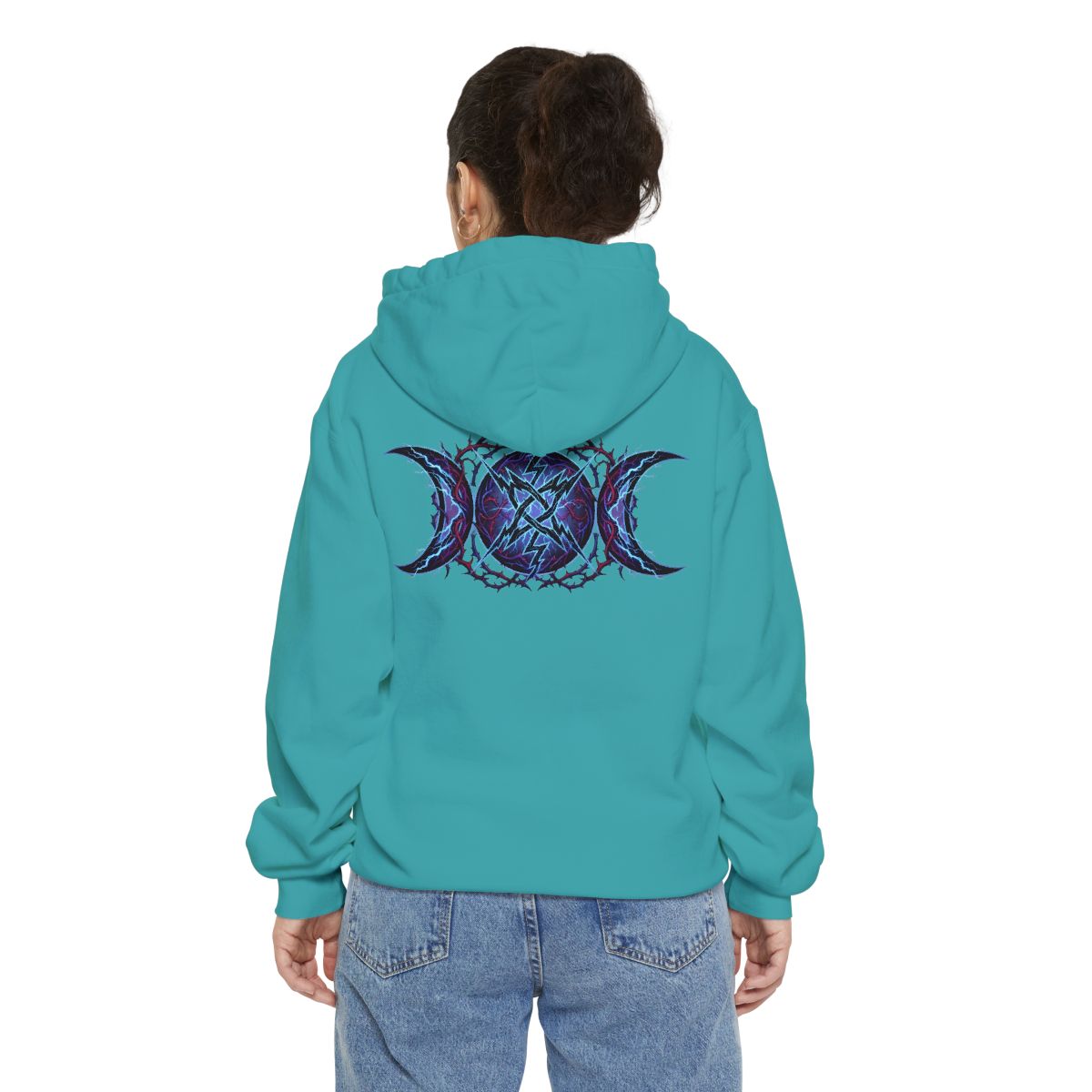 Color: Seafoam | Triple Goddess Tempest Garment-Dyed Hoodie