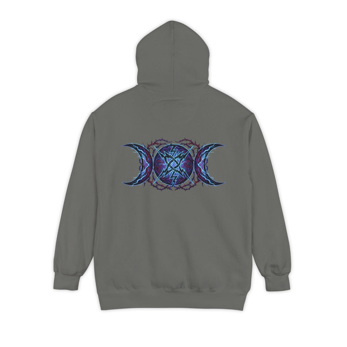 Color: Grey | Triple Goddess Tempest Garment-Dyed Hoodie